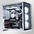 ID-COOLING TF-12025-SW Case Fan 120mm PWM Fan White LED Light CPU Cooling Fan for CPU