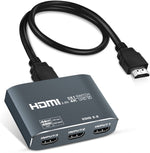 سويتش HDMI ‏4 كيه بتردد 60 هرتز، 3 منافذ