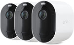 ارلو برو 4 سبوت لايت كاميرا مراقبة واي فاي، حزمة واحدة، فيديو 2K وخاصية التصوير في الليل، صوت ثنائي الاتجاه، بدون أسلاك، مباشرة إلى واي فاي،أبيض
