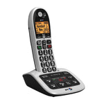 هاتف منزلي لاسلكي BT4600 زر كبير لحظر المكالمات - واحد