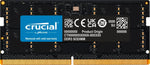 Crucial RAM 32GB DDR5 4800MHz CL40 Laptop Memory, Black