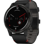 ساعة Garmin Legacy Saga GPS ذكية - مقاومة للماء، تتبع اللياقة البدنية وتلقي الإشعارات الذكية، ميزة Garmin Pay " أسود "