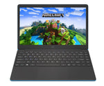 GeoBook 140 4GB RAM 64GB Storage , 14" FHD Display , Minecraft Edition + 1 Year Office 365 - Blue