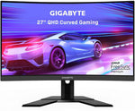 Gigabyte G27QC A-EK 27 Inch Curved VA 1500R FHD (2560 x 1440) 165 Hz