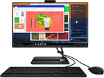 كمبيوتر مكتبي لينوفو ايديا سنتر  معالج AMD Ryzen 5، شاشة 23.8 بوصة FHD، رام 8 جيجابايت، 512 جيجابايت SSD، كيبورد وماوس لاسلكي