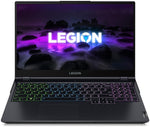 لاب توب Lenovo Legion 5، ايه ام دي ريزن 7 5800H، ذاكرة 16 جيجا، 512 جيجا اس اس دي، نفيديا RTX 3070، شاشة 15.6 انش 165 هرتز، كيبورد باللغة الإنجليزية