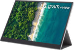 شاشة 16 بوصة طراز LG Gram بلس محمولة بتقنية IPS 