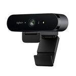 كاميرا لوجيتك بريو ستريم  HD 4K بأعلى التقنيات لصورة واضحة ونظيفة - أسود