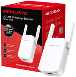 جهاز Extender لتوسيع شبكة Wi-Fi ثنائي النطاق من Mercusys AC1200 ، موسع النطاق العريض / Wi-Fi ، مقوي Wi-Fi ، التوصيل والتشغيل ، WPS ، مقبس المملكة المتحدة (ME30)