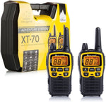 Midland XT70 Adventure ( 2022 Version ), Dual Band Radio, Walkie Talkies, 69 LPD and 24 PMR446, 12 Km Radius