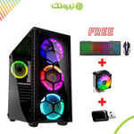 Newtech Gaming PC (2022) Intel Core i5-10400F 6 Cores 4.3GHz  , 16GB RAM,1TB SSD , AMD RX 6500 XT 8GB OC