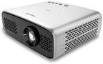 فيليبس نيوبكس الترا 2TV 1080P ال سي دي بروجكتر صغير لاسلكي للترفيه المنزلي، مصباح LED لضبط تباين الألوان دقة FULL HD 1080P للصور والنصوص
