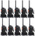 Retevis RT24 Walkie Talkie PMR446, 16 Channels VOX Scan with USB Charger Base and Earpieces (Black,10 Pack)v Mobile Phones Retevis 