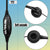 Retevis Walkie Talkie Headset 2 Pin with PTT Mic Headset Earpiece Compatible with Two Way Radio (1 Pcs) Headsets Retevis 