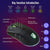 RGB Gaming Keyboard and Mouse Combo, RGB Mechanical feel Gaming Keyboard with Ergonomic Detachable Wrist Rest Keyboard and Mouse KOLMAX 