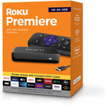 جهاز  Roku Premiere مشغل وسائط متدفقة عن بعد HD / 4K / HDR وكابل HDMI بواسطة Roku Debut - ترفيه بلا نهاية