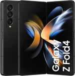 جوال سامسونج جالكسي Z Fold4 القابل للطيّ، يدعم شريحتين، نظام أندرويد، ذاكرة داخلية 512GB، لون أسود