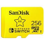 سانديسك بطاقة ذاكرة 256 جيجا MicroSDXC I لنينتندو سويتش