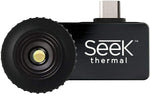 سيك ثيرمال كاميرا تصوير حراري مدمجة LW-AAA لهواتف اندرويد USB-C ، أسود