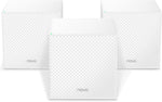 "راوتر تيندا AC1200 سلسلة Nova MW12 Mesh WiFi - نظام شبكة WiFi للمنزل بالكامل - ثلاثي الموجات - 3 منافذ جيجابت - 3 عبوات "