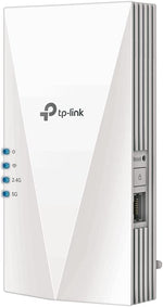 راوتر تى بى لينك TP-Link AX1500 واي فاي 6 مزدوج النطاق، راوتر وموسع واي فاي، مع منفذ جيجابايت، يعمل مع اي موجه Wi-Fi، إصدار المملكة المتحدة (RE500X)