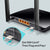 TP-Link TL-MR6400 300 Mbps 4G Mobile Wi-Fi Router, SIM Slot Unlocked, No Configuration Required, Black Networking TP-Link 