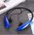 Wireless Sports Bluetooth Headset Mini Bluetooth Headset Necklace Bluetooth 4.0 Audio & Video Newtech Blue 