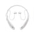 Wireless Sports Bluetooth Headset Mini Bluetooth Headset Necklace Bluetooth 4.0 Audio & Video Newtech White 